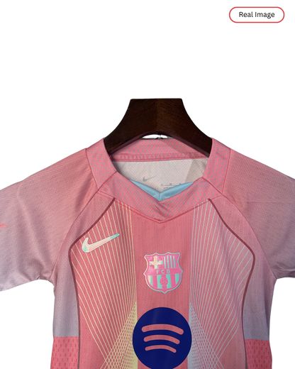 Kids Barcelona 2025/26 Special Edition Pink - Kit
