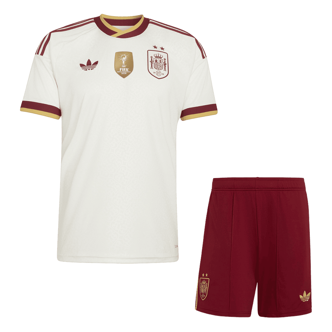 Kids Spain 2026 World Cup Away Edition Kit Champions