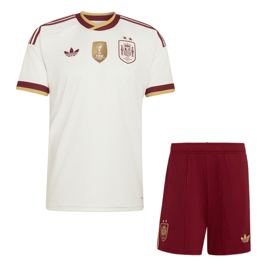 Kids Spain 2026 World Cup Away Edition Kit Champions