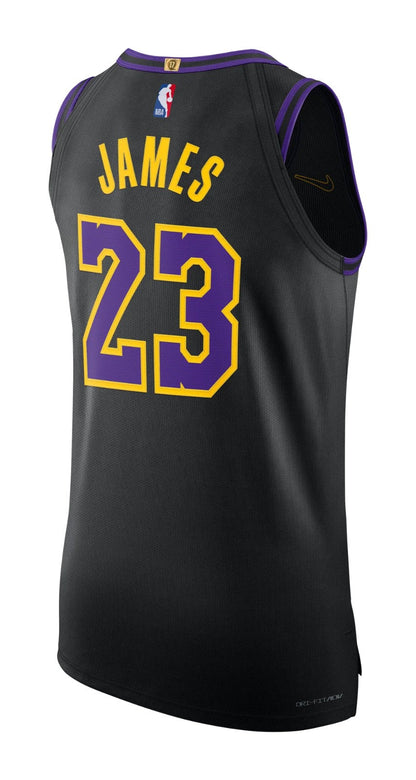 LeBron James #23 Los Angeles Lakers 2023-24 Jersey - City Edition