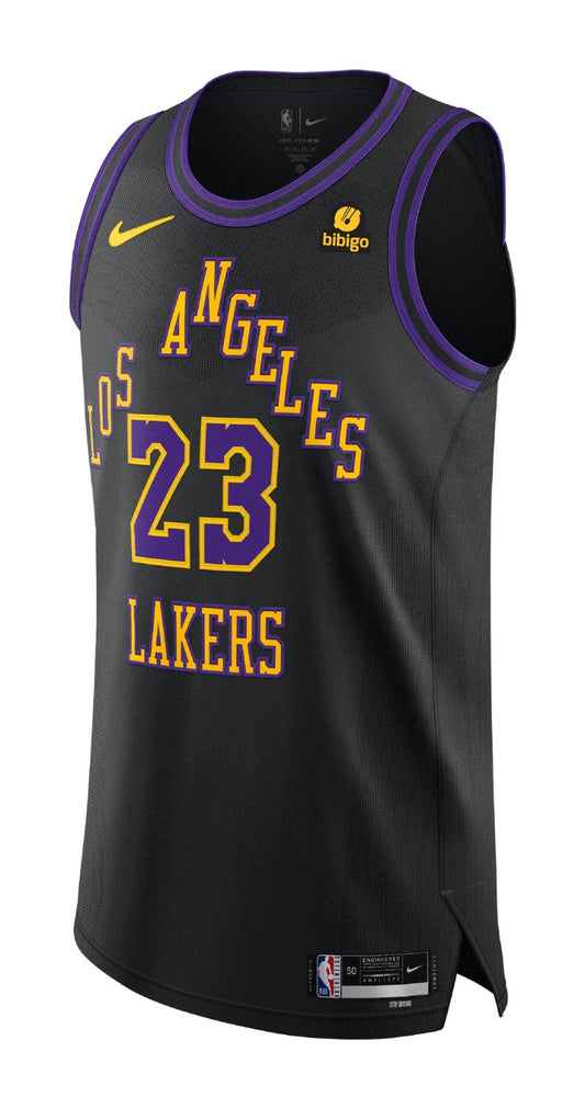 LeBron James #23 Los Angeles Lakers 2023-24 Jersey - City Edition