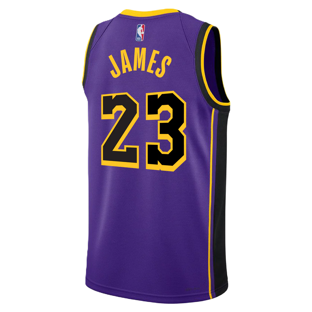 LeBron James #23 Los Angeles Lakers 2023-24 Jersey - Statement Edition