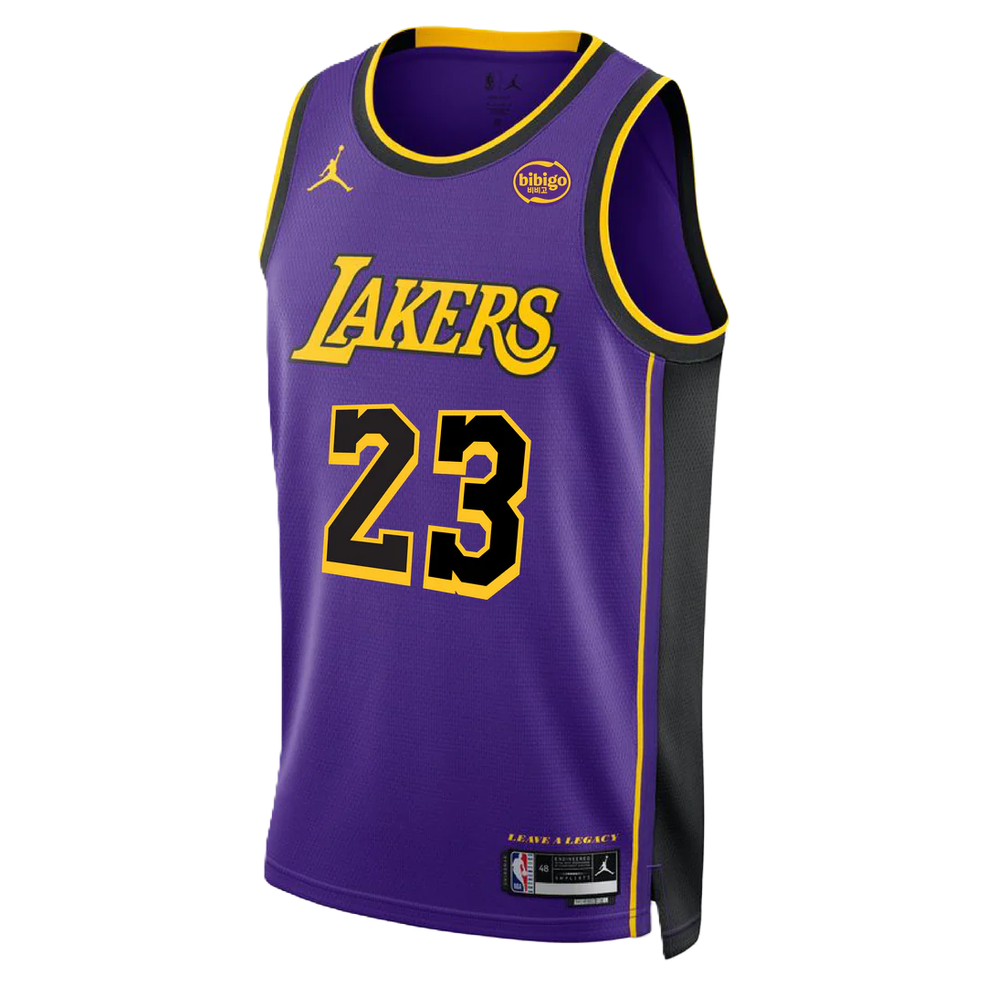 LeBron James #23 Los Angeles Lakers 2023-24 Jersey - Statement Edition