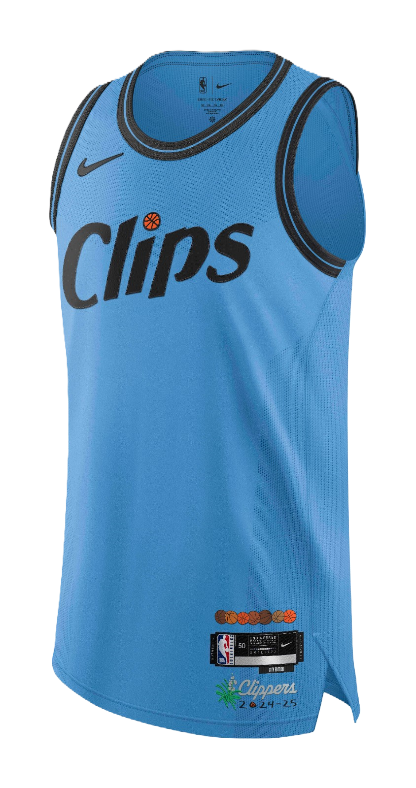 LA Clippers 2024-25 Jersey - City Edition