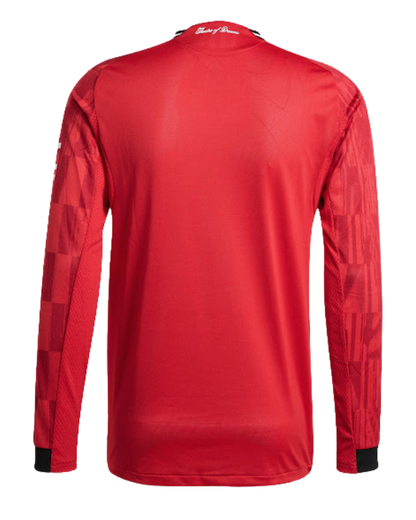 Manchester United 2025/26 Long Sleeve Jersey Home Edition
