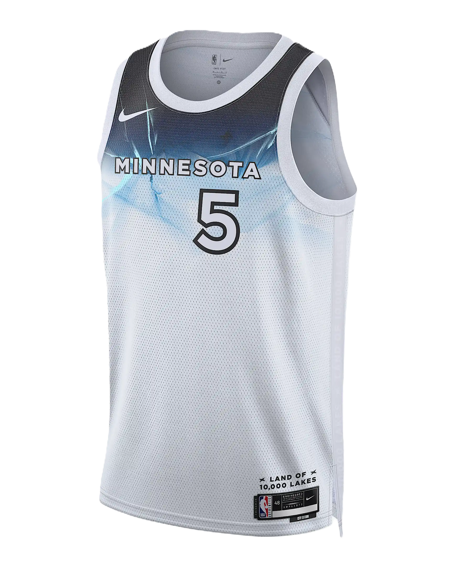 Anthony Edwards #5 Minnesota Timberwolves 2024-25 Jersey - City Edition