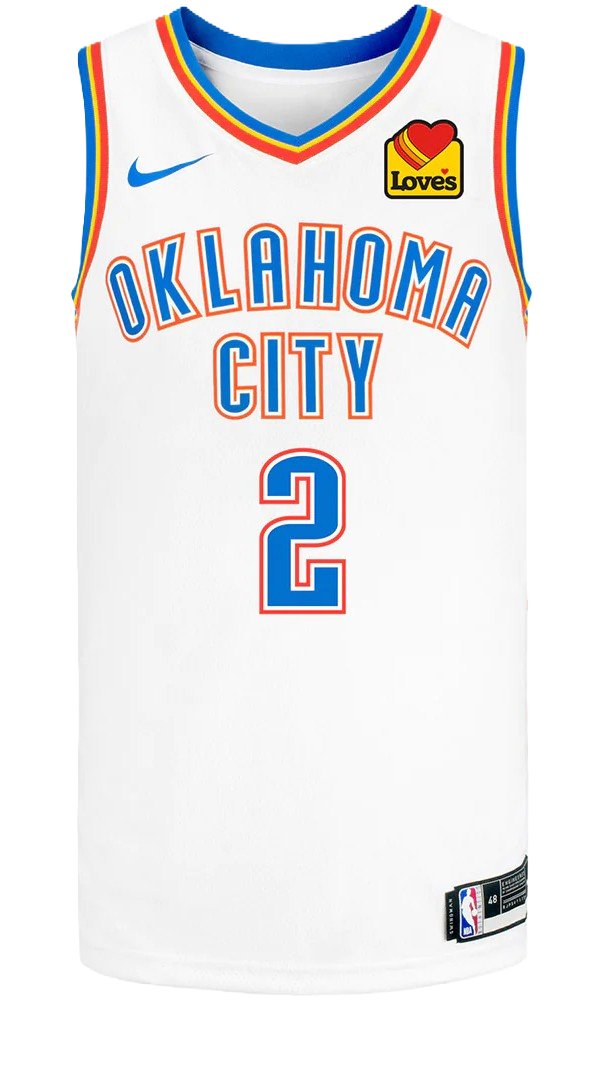 Oklahoma City Thunder 2024-25 Jersey - Association Edition