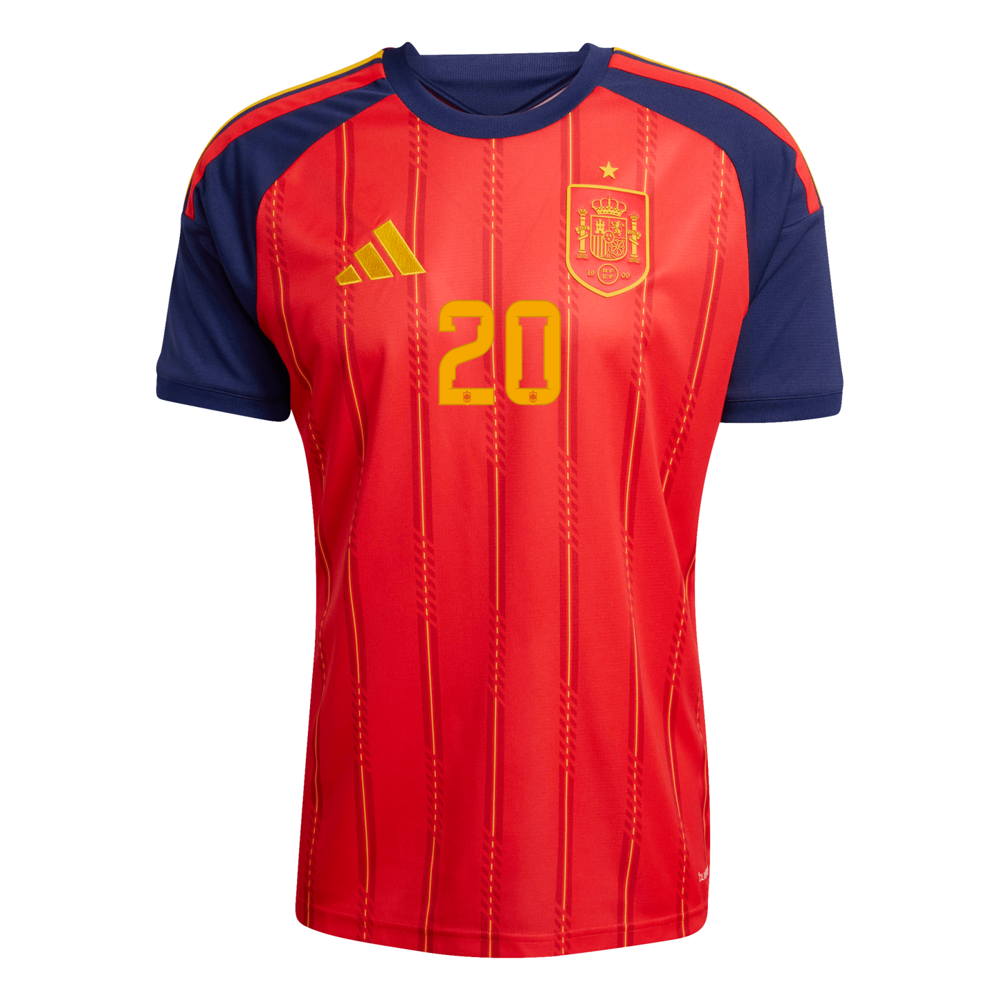 Spain PEDRI #20 2026 World Cup Home Jersey