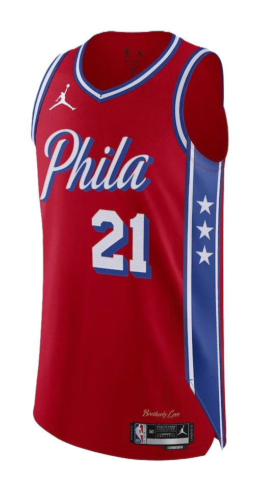 Philadelphia 76ers 2024-25 Jersey - Statement Edition