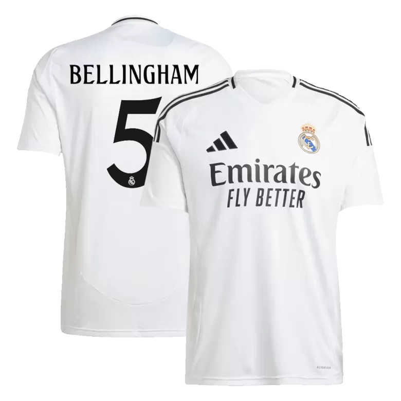 Real Madrid BELLINGHAM #5 2024/25 Jersey Home Edition
