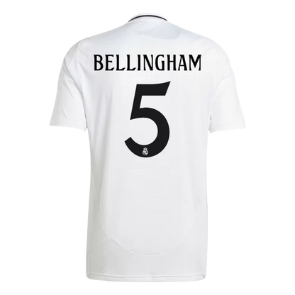 Real Madrid BELLINGHAM #5 2024/25 Jersey Home Edition