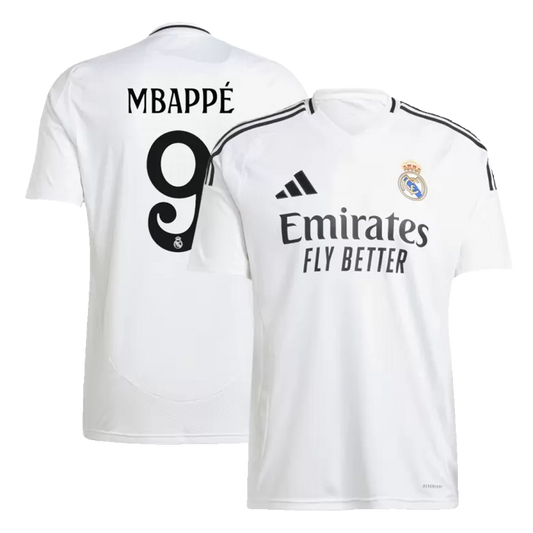 Real Madrid MBAPPÉ #9 2024/25 Jersey Home Edition