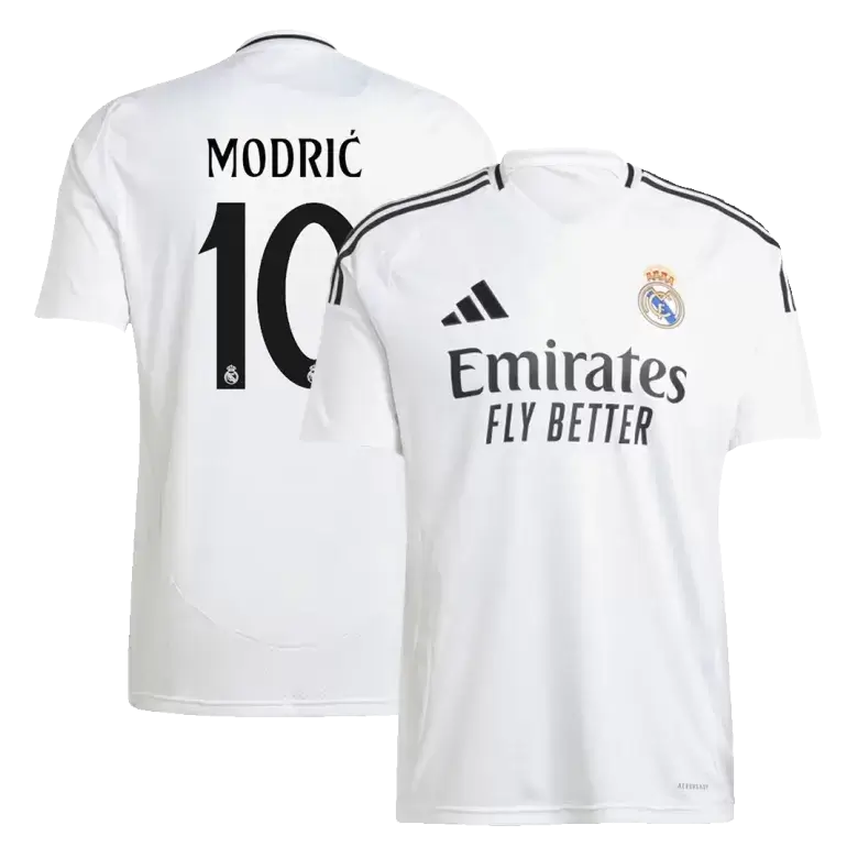 Real Madrid MODRIĆ #10 2024/25 Jersey Home Edition