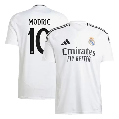 Real Madrid MODRIĆ #10 2024/25 Jersey Home Edition