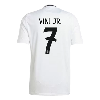Real Madrid VINI JR. #7 2024/25 Jersey Home Edition