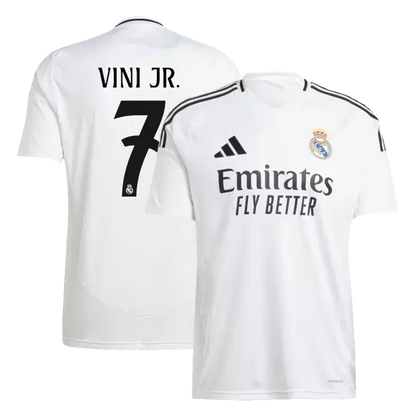 Real Madrid VINI JR. #7 2024/25 Jersey Home Edition