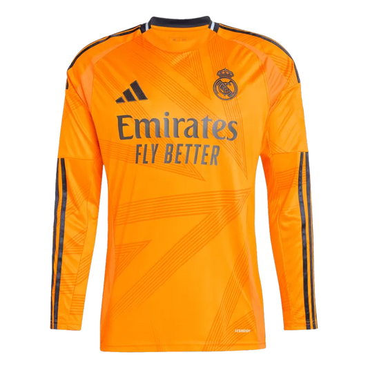 Real Madrid 2024/25 Long Sleeve Jersey Away Edition