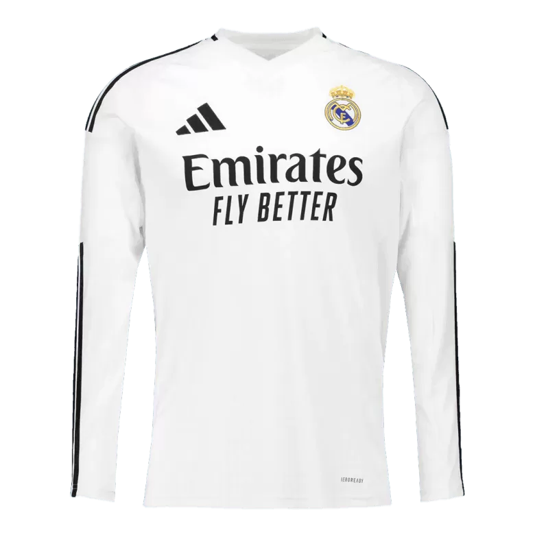 Real Madrid 2024/25 Long Sleeve Jersey Home Edition