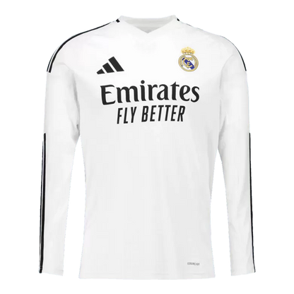 Real Madrid 2024/25 Long Sleeve Jersey Home Edition