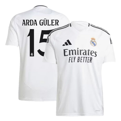 Real Madrid ARDA GÜLER #15 2024/25 Jersey Home Edition