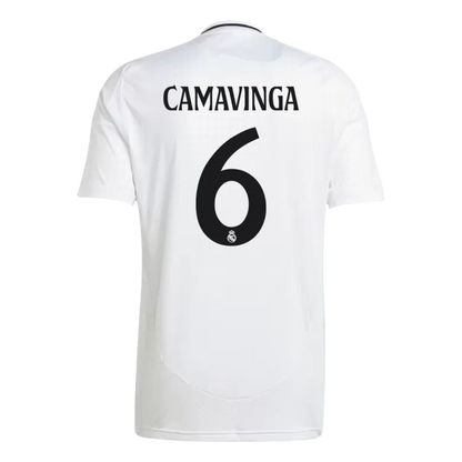 Real Madrid CAMAVINGA #6 2024/25 Jersey Home Edition