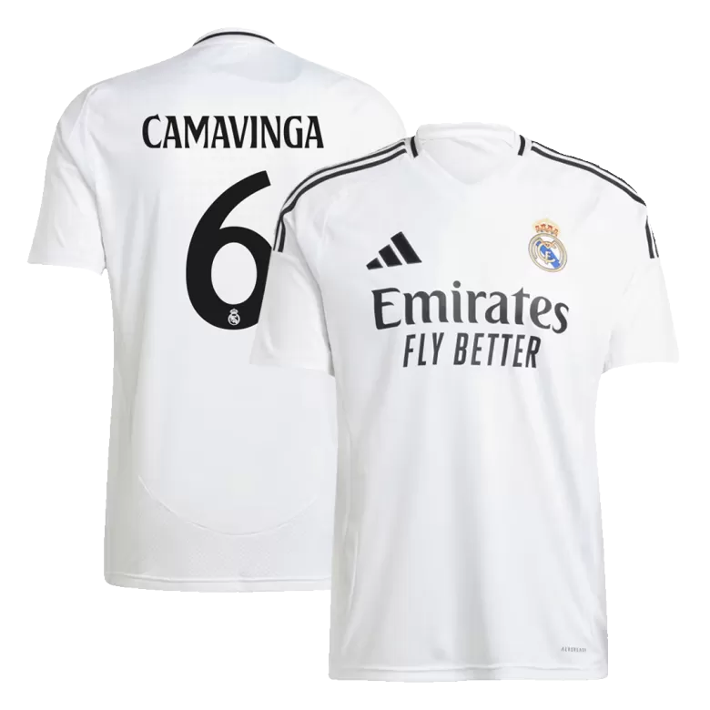 Real Madrid CAMAVINGA #6 2024/25 Jersey Home Edition