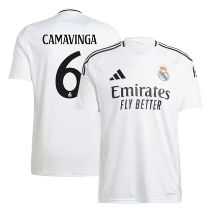 Real Madrid CAMAVINGA #6 2024/25 Jersey Home Edition