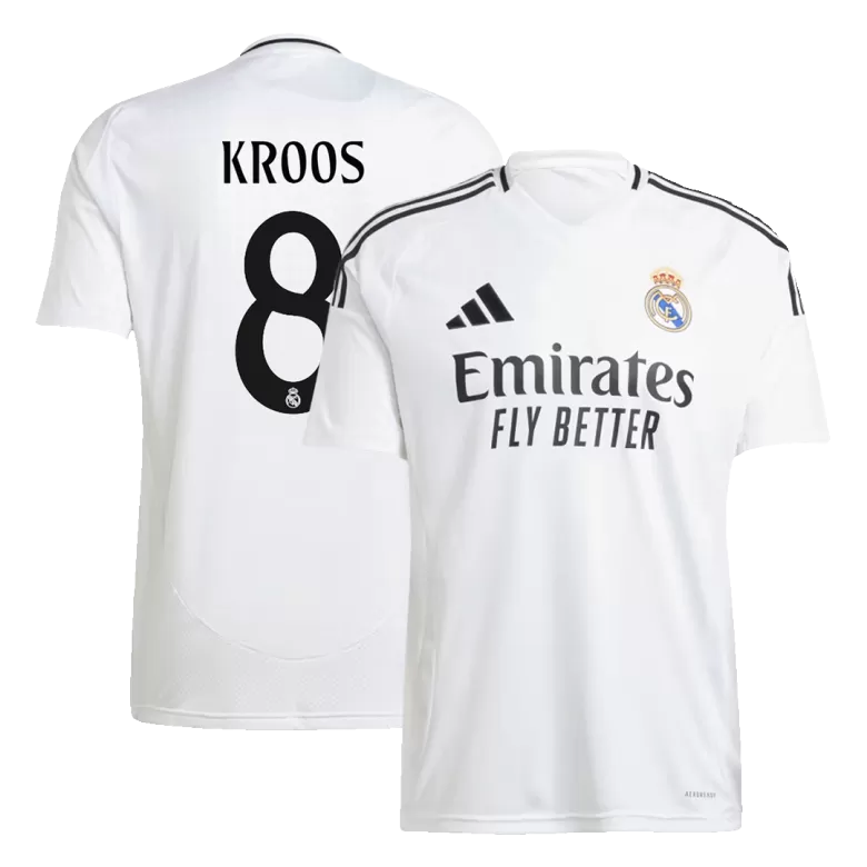 Real Madrid KROOS #8 2024/25 Jersey Home Edition