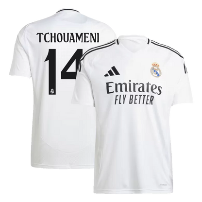 Real Madrid TCHOUAMENI #14 2024/25 Jersey Home Edition