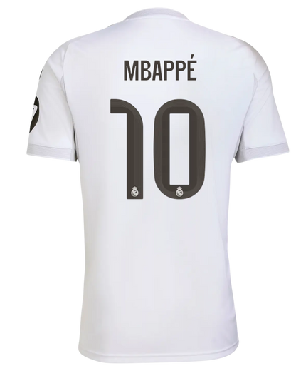 Real Madrid MBAPPE #10 2025/26 Jersey Home Edition