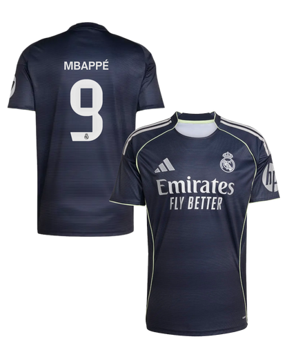 Real Madrid MBAPPE #9 2025/26 Jersey Away Edition