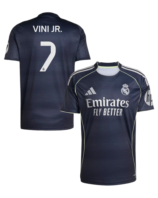 Real Madrid VINI JR. #7 2025/26 Jersey Away Edition