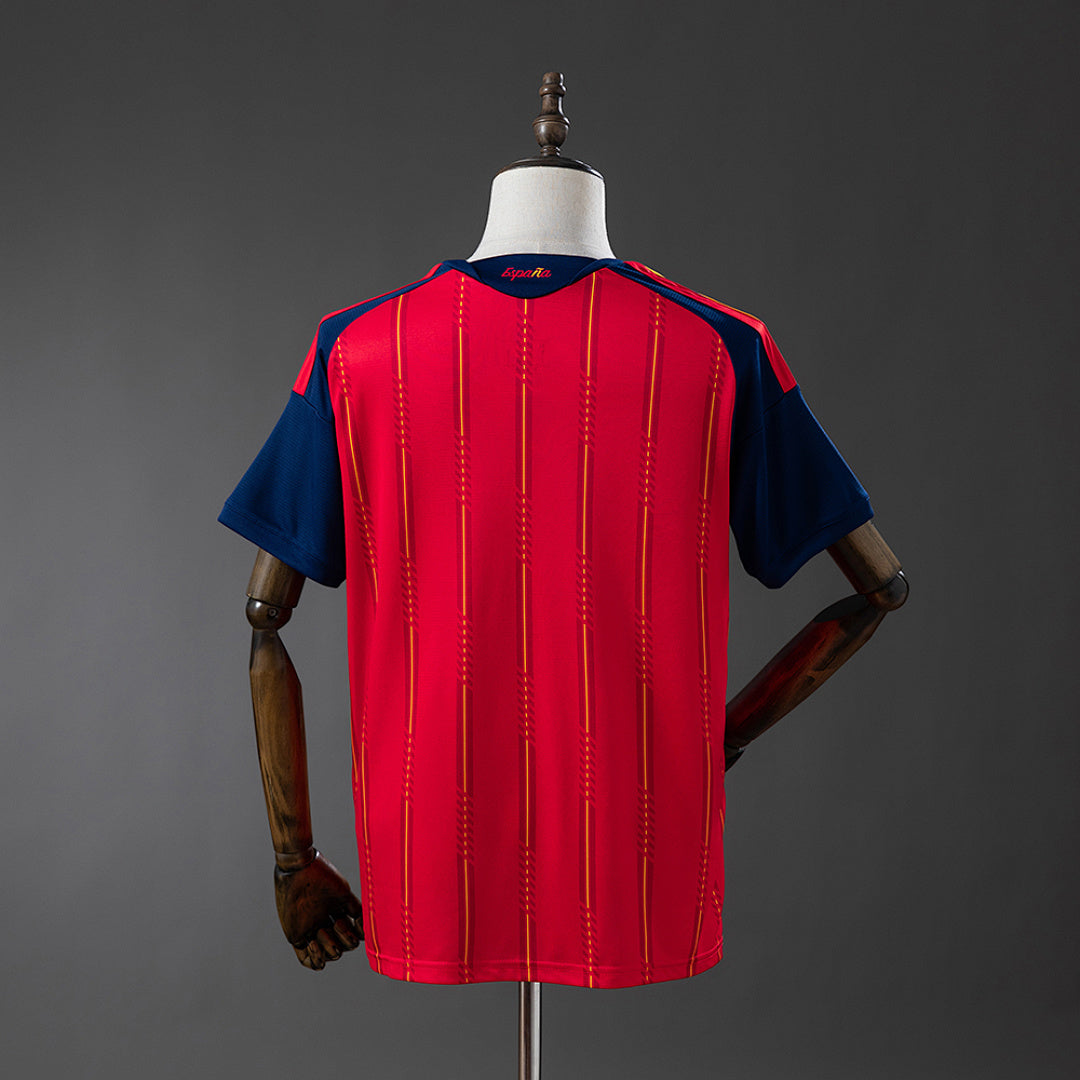 Spain 2026 World Cup Home Jersey - Back