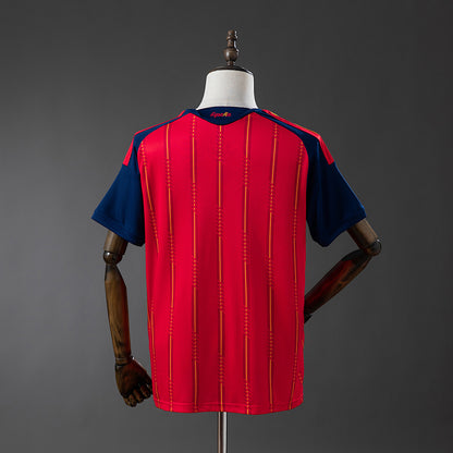 Spain 2026 World Cup Home Jersey - Back