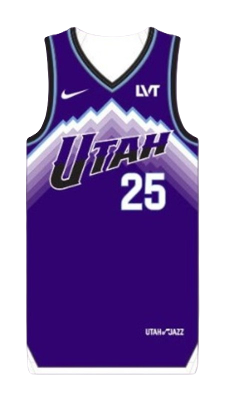 Utah Jazz 2024-25 Jersey - Icon Edition