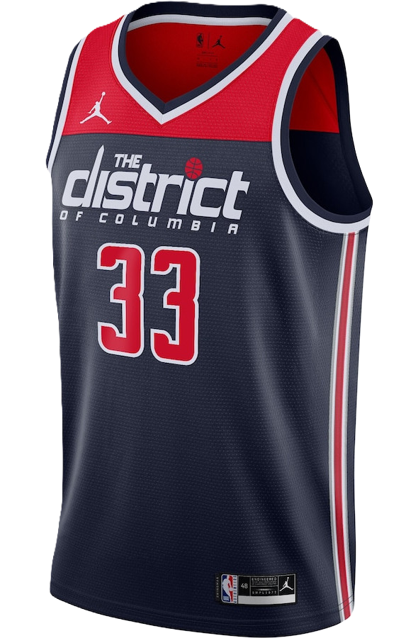 Washington Wizards 2024-25 Jersey - Statement Edition