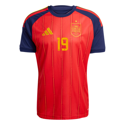 Spain LAMINE YAMAL #19 2026 World Cup Home Jersey